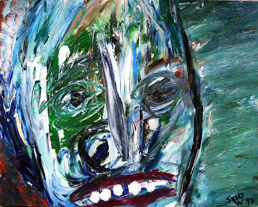 lost in self by Matt Sesow, 1997