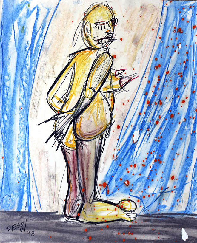 naked lady by Matt Sesow, 1998