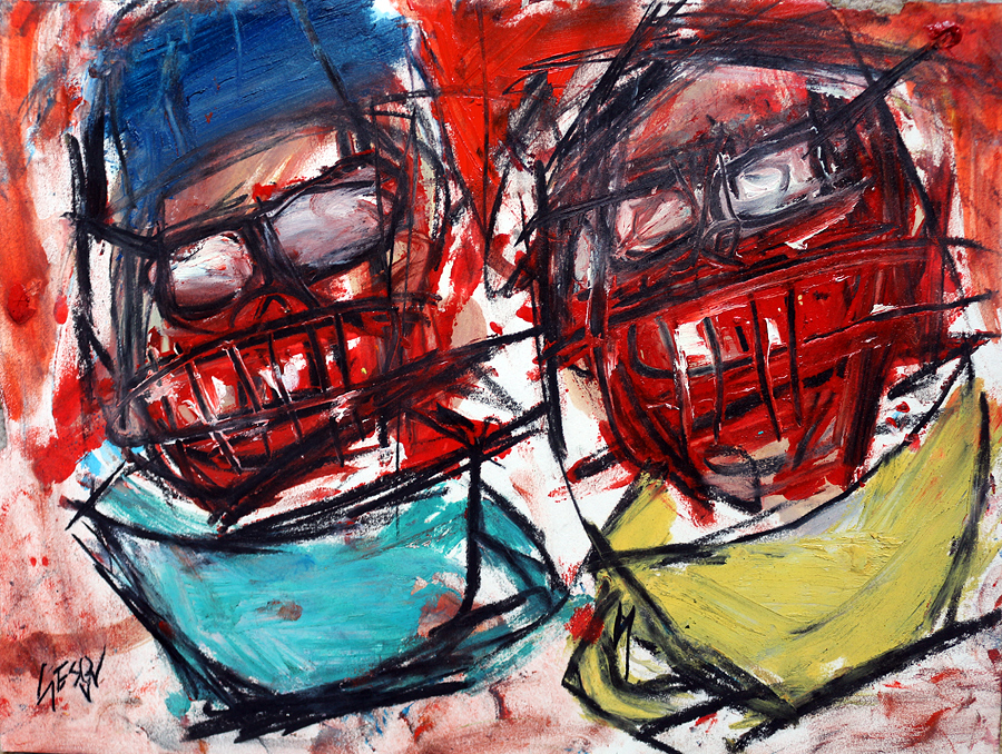 two in a cup by Matt Sesow, 2001