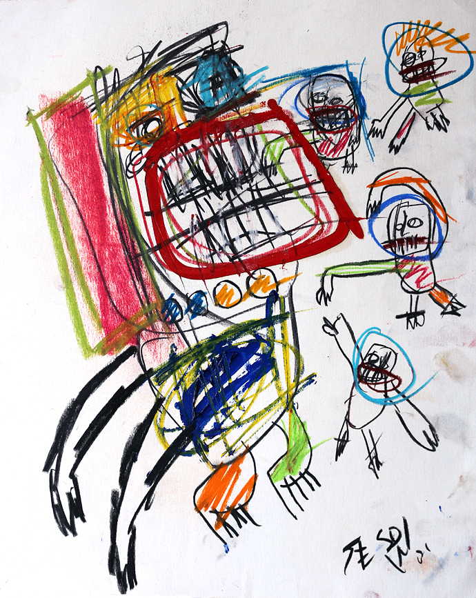 welcome guardian angels by Matt Sesow, 2001