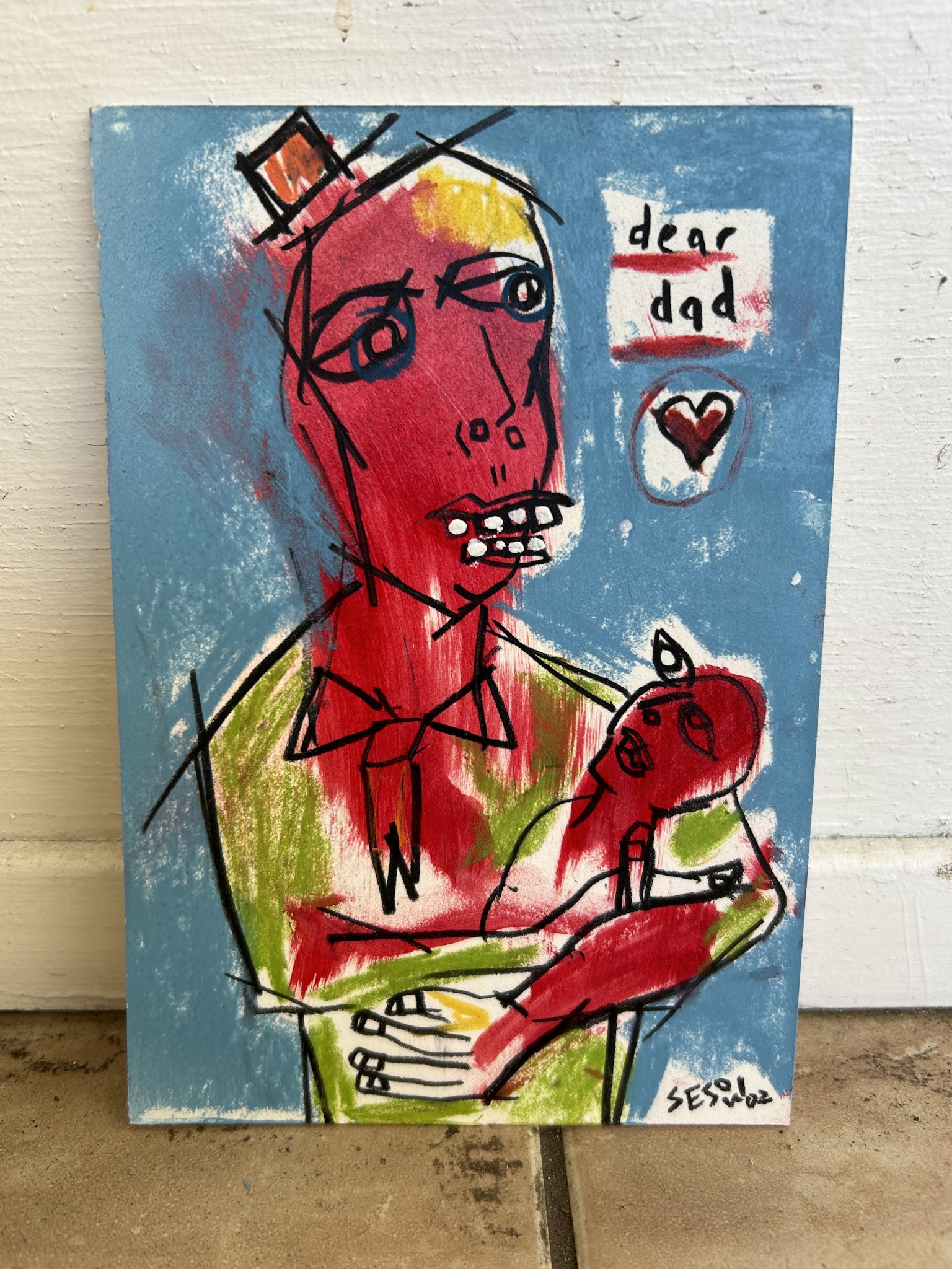 Father's Day Card by Matt Sesow, 2002