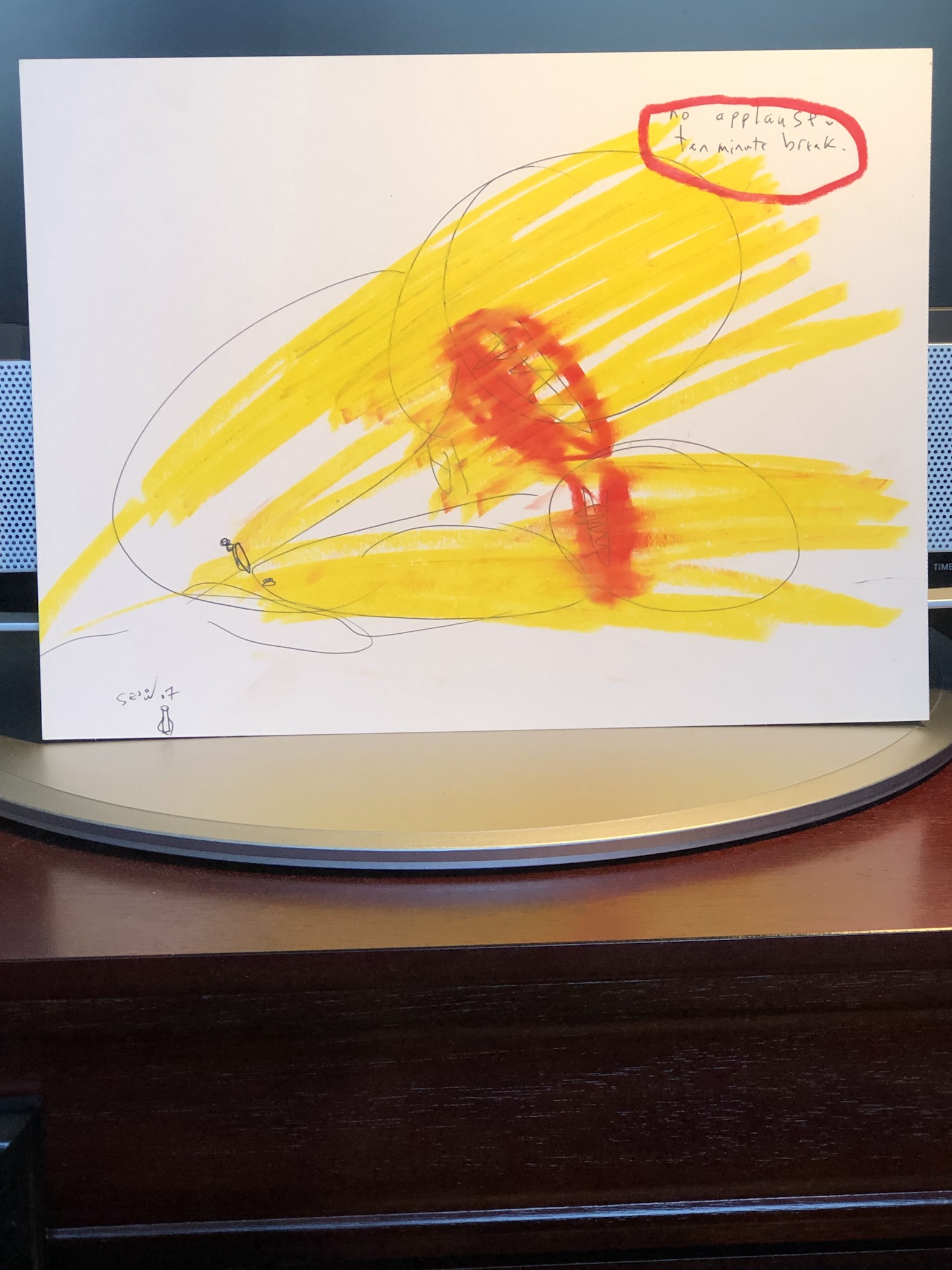 No Applause by Matt Sesow, 2007