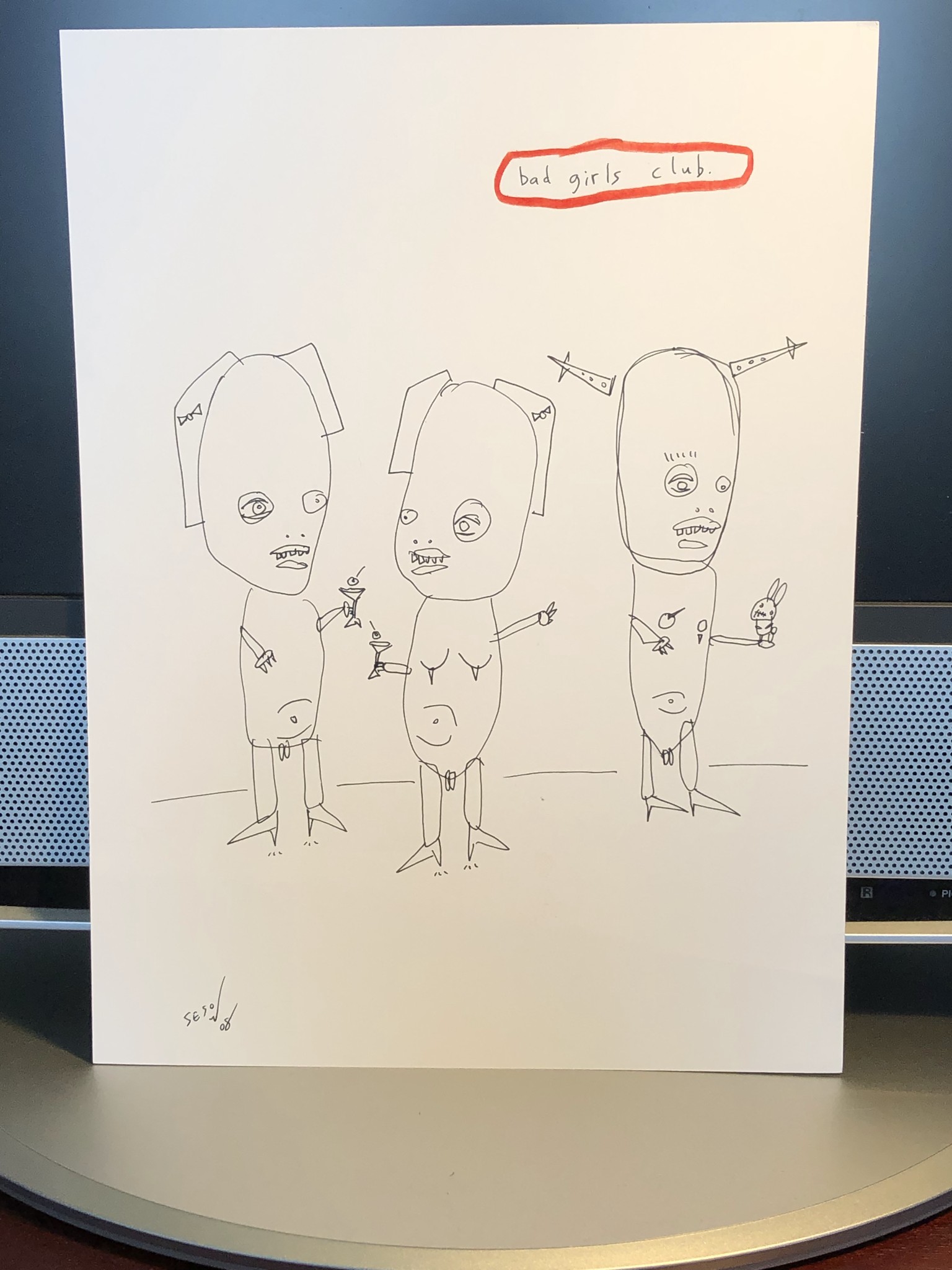 Bad Girls Club by Matt Sesow, 2008