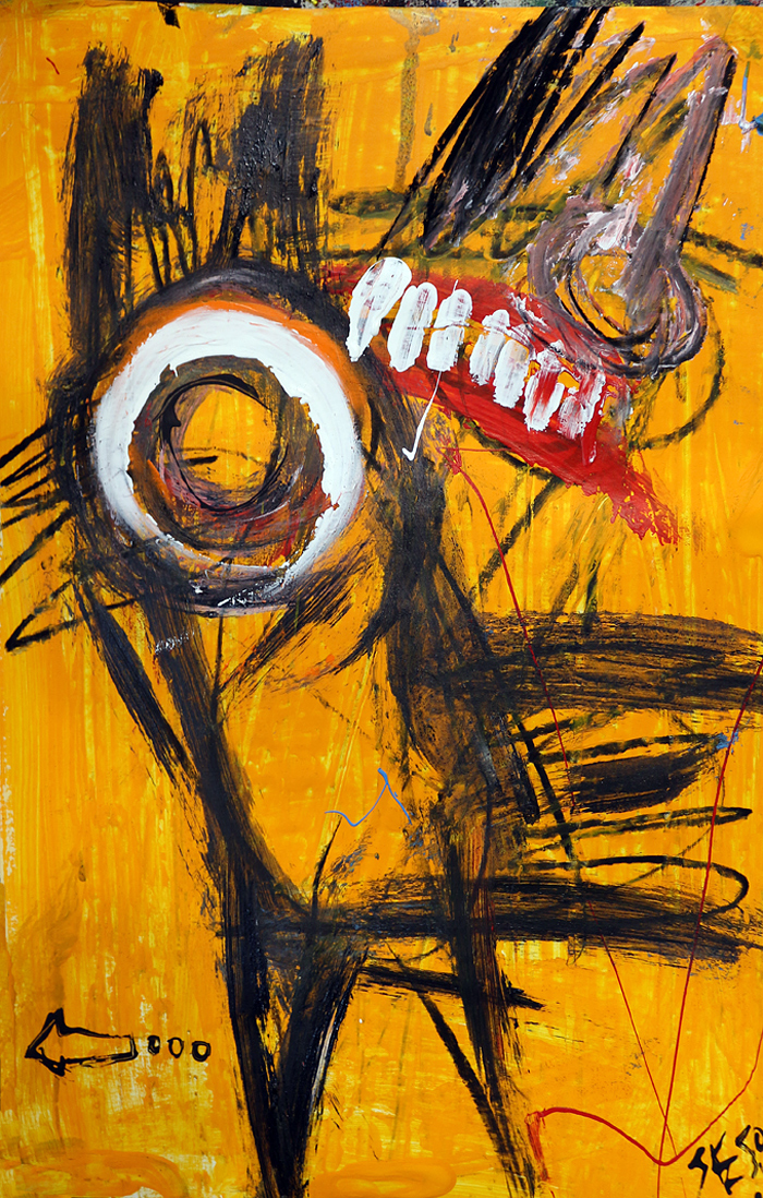 chicken cowboy by Matt Sesow, 2019