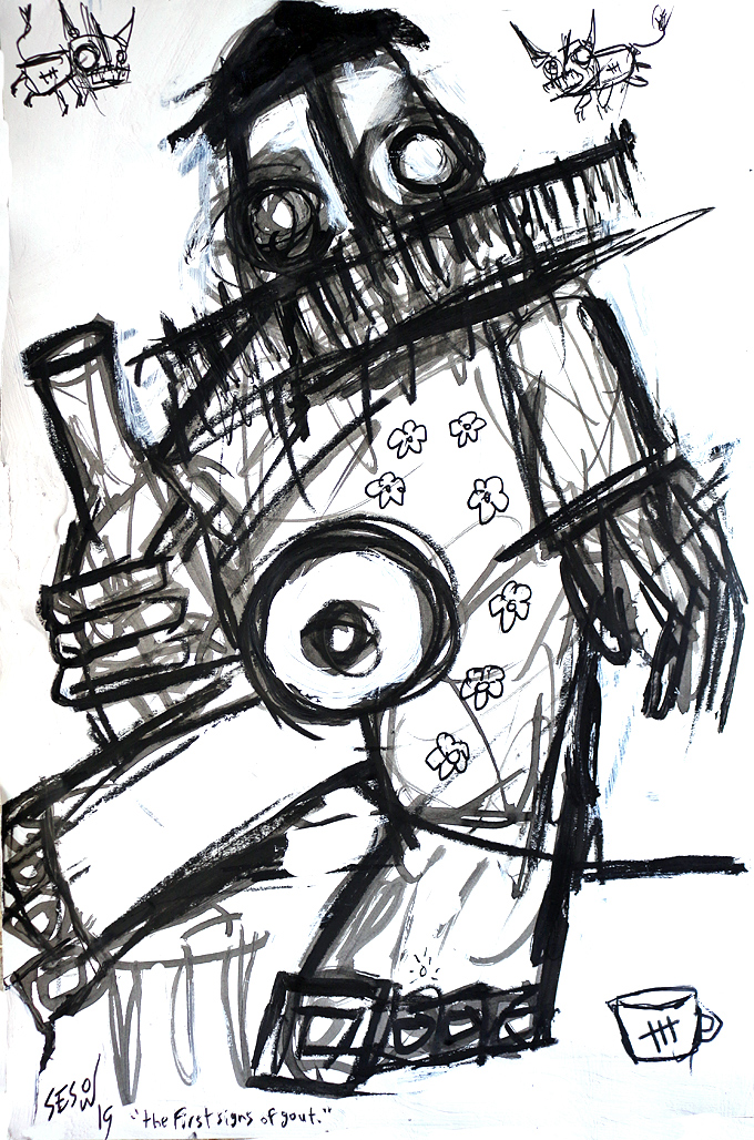 first signs of gout by Matt Sesow, 2019