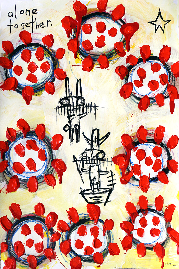 alone together again by Matt Sesow, 2020