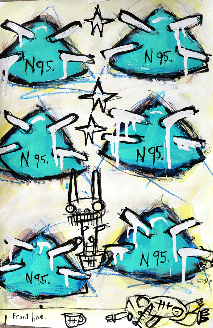 front line by Matt Sesow, 2020