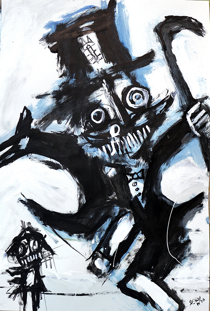 profit over pleasure by Matt Sesow, 2020