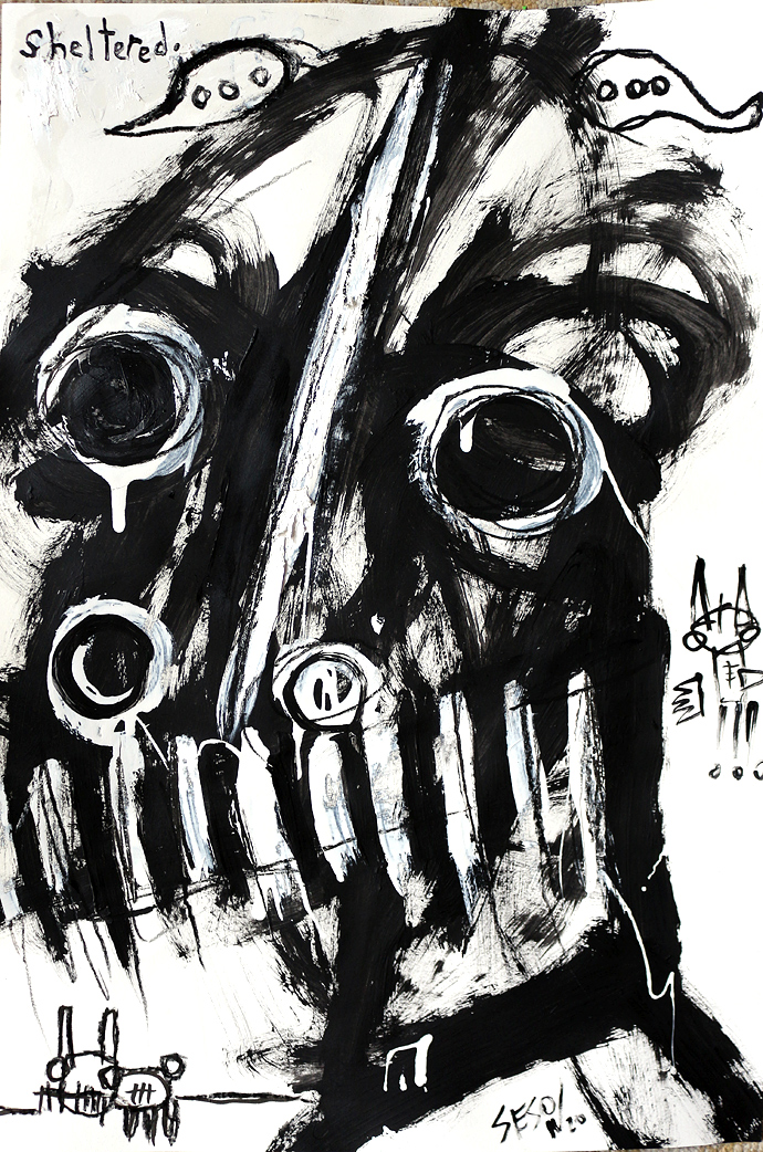 sheltered (continued) by Matt Sesow, 2020