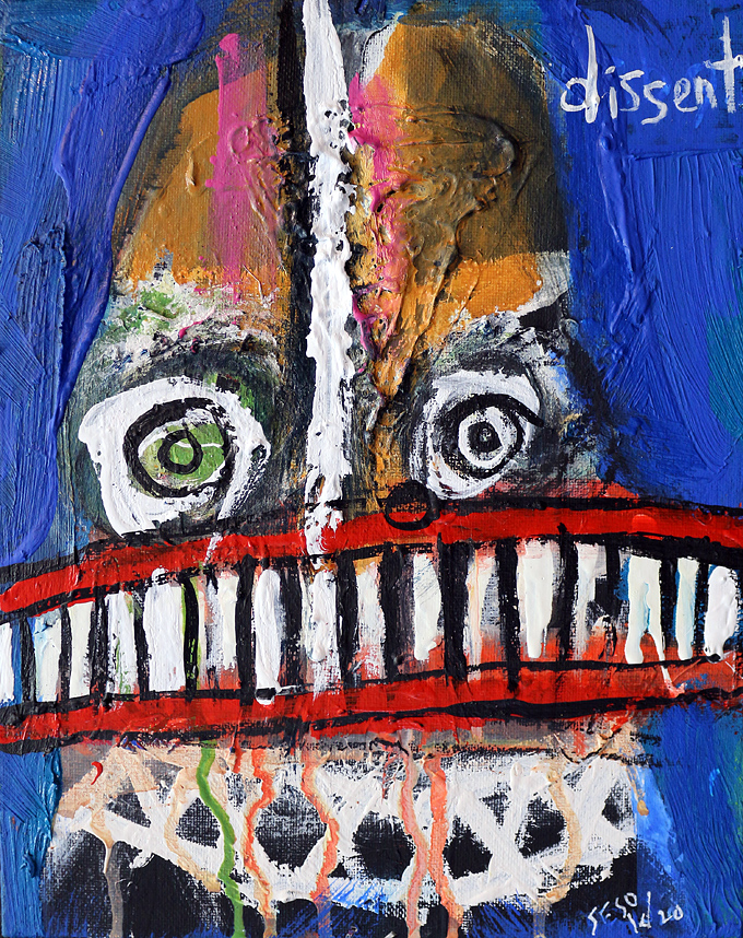 the dissent by Matt Sesow, 2020