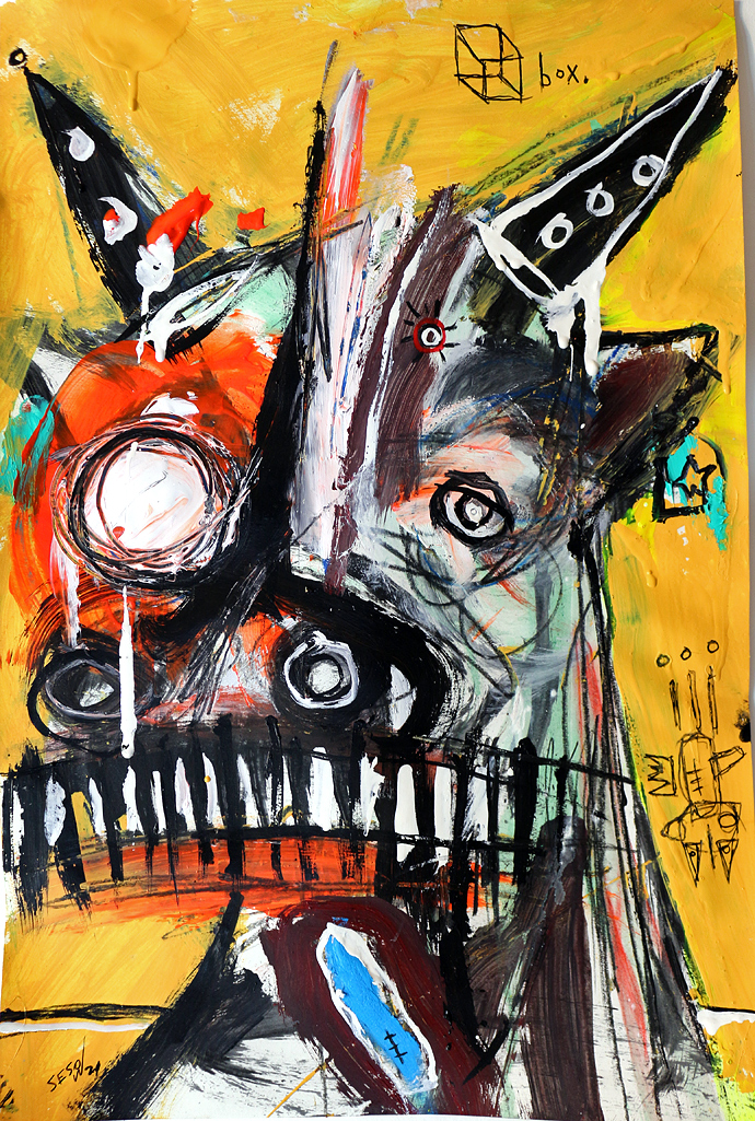 back to the knock box by Matt Sesow, 2021