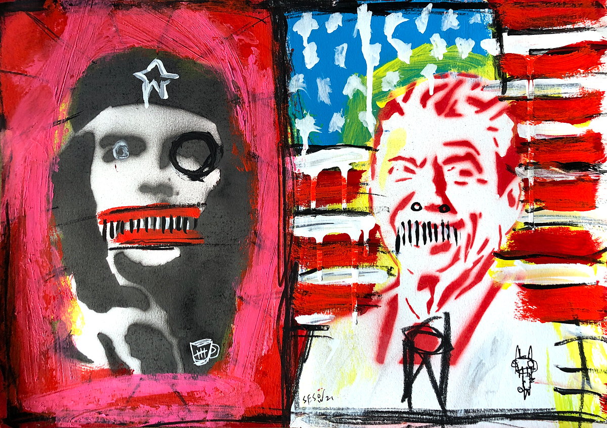 left side, right side by Matt Sesow, 2021