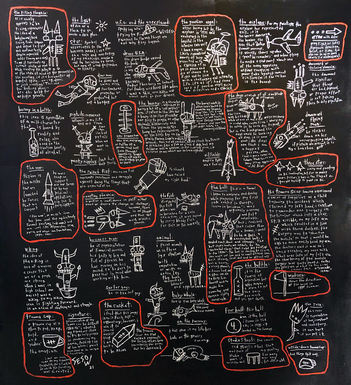 Sesow, Iconic Legend by Matt Sesow, 2021