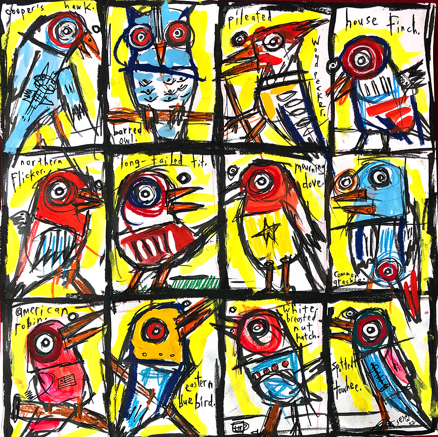 birds of a feather by Matt Sesow, 2022