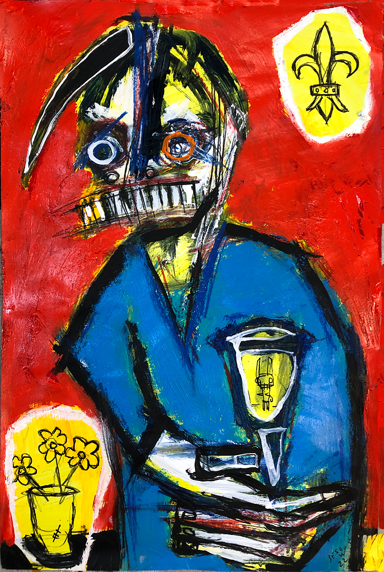 floral bouquet by Matt Sesow, 2022