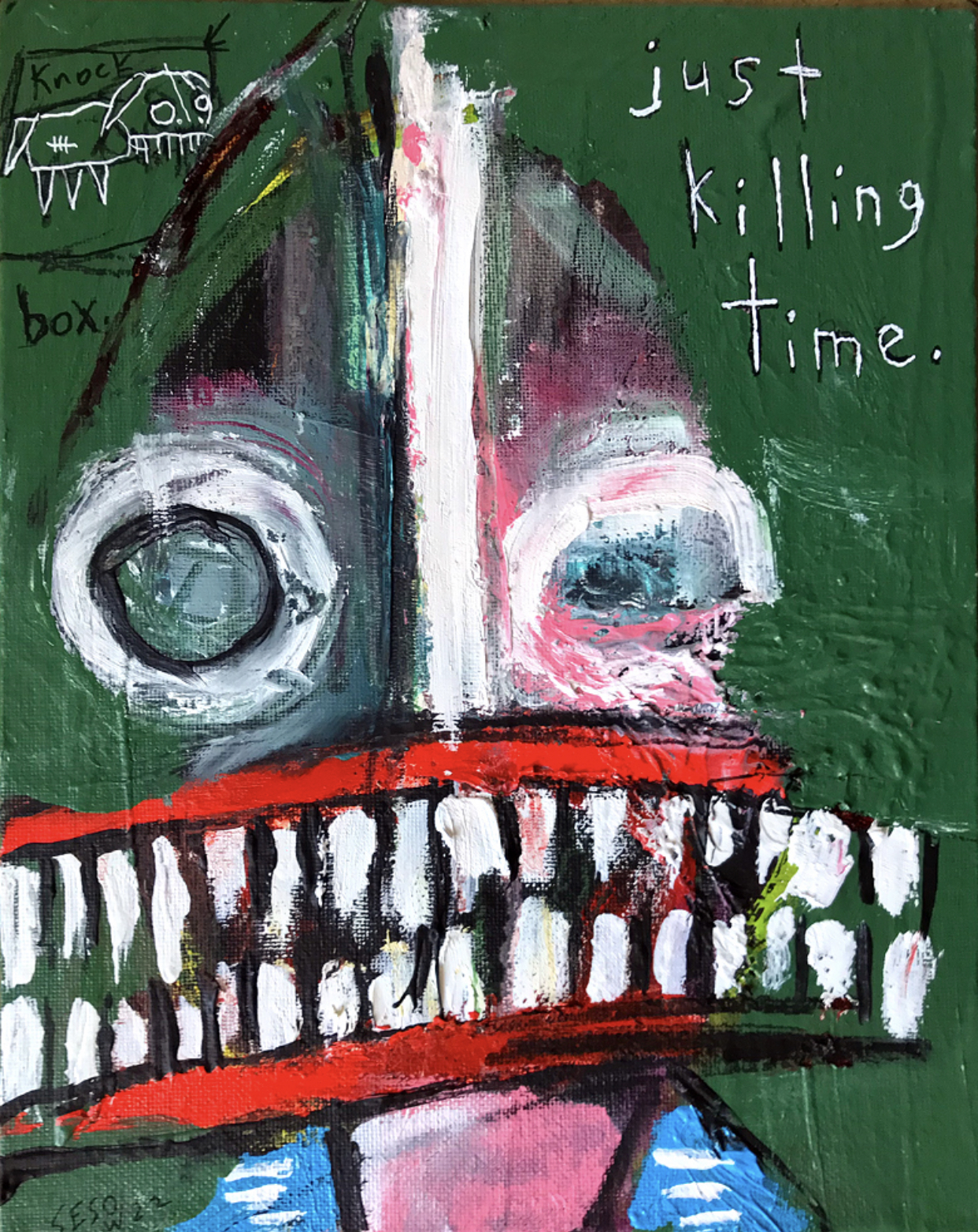 Knock Box by Matt Sesow, 2022