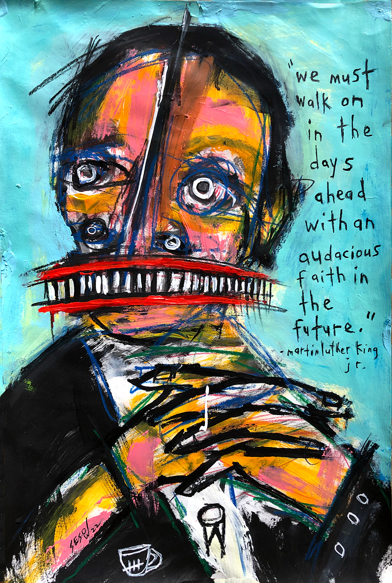 MLK (on the future) by Matt Sesow, 2022