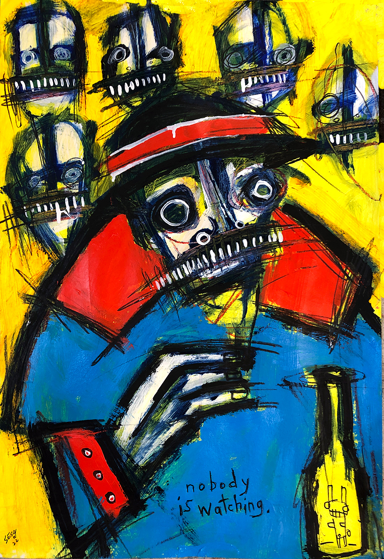 nobody is watching by Matt Sesow, 2022