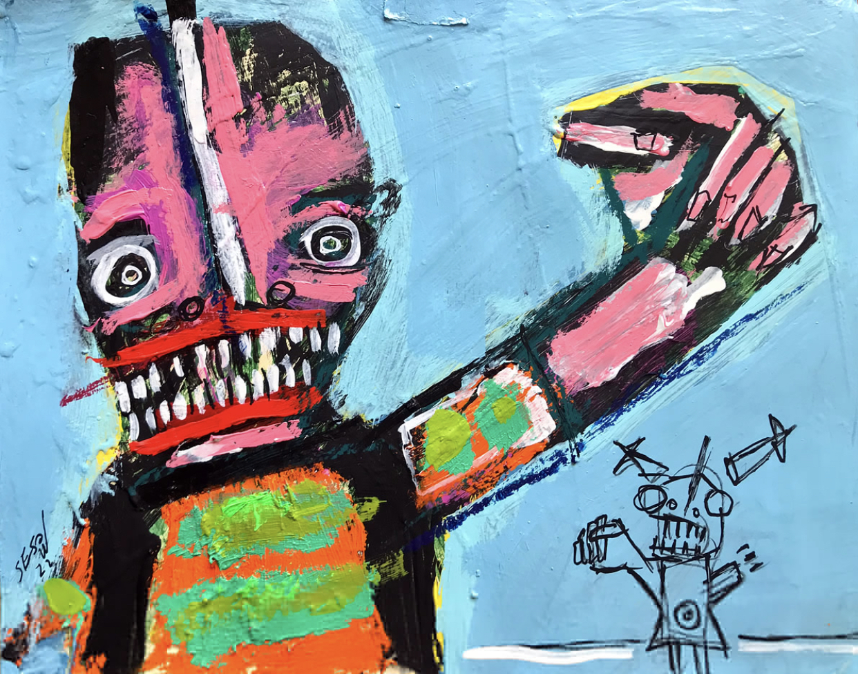 Protest pals by Matt Sesow, 2022