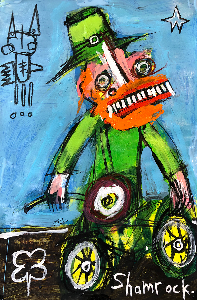 shamrock by Matt Sesow, 2022