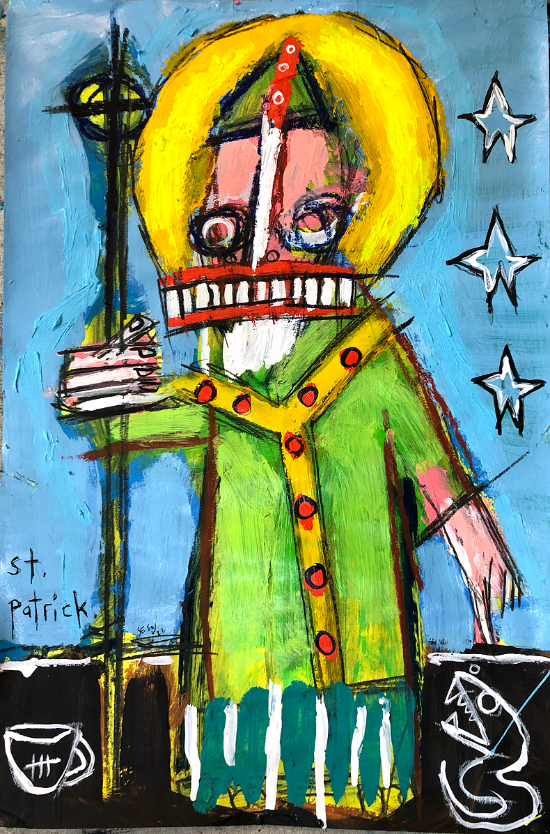 st. patrick by Matt Sesow, 2022