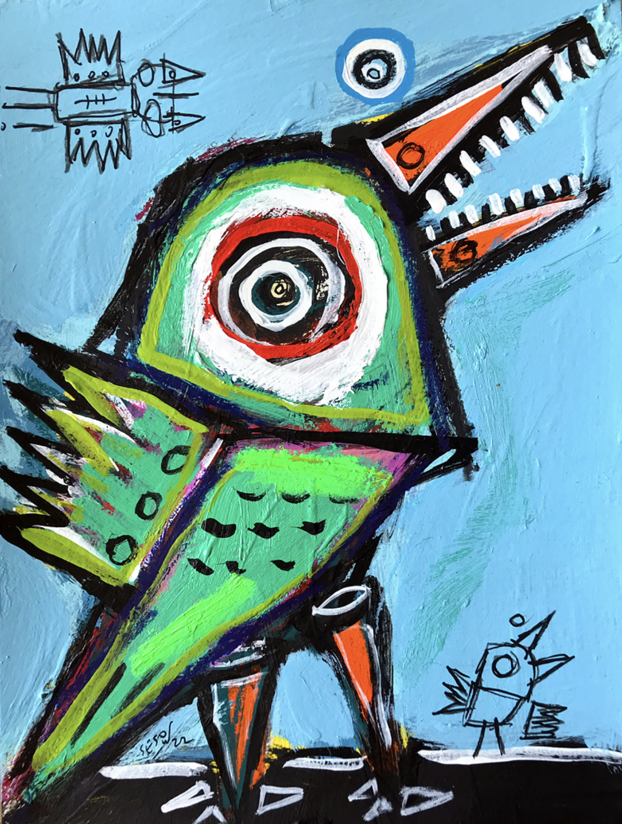 twittering by Matt Sesow, 2022