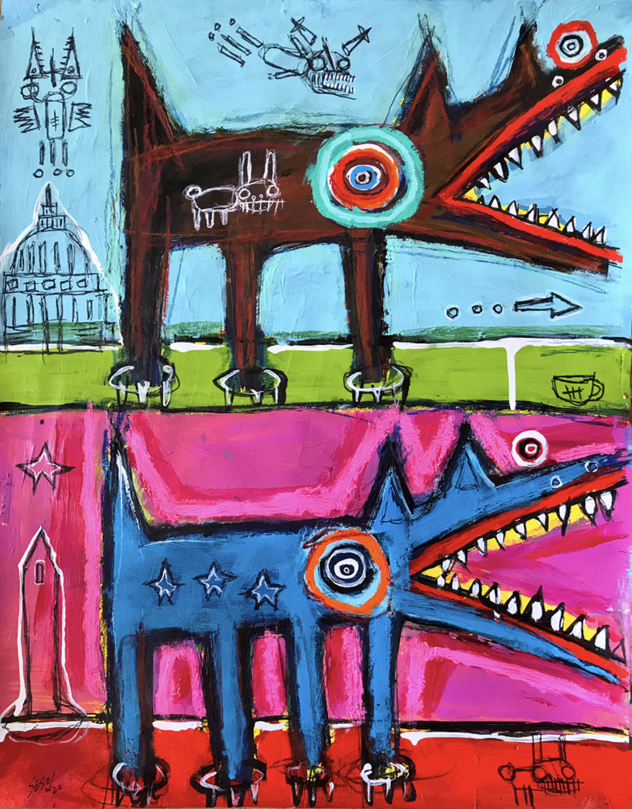 Washington DC Dogs by Matt Sesow, 2022