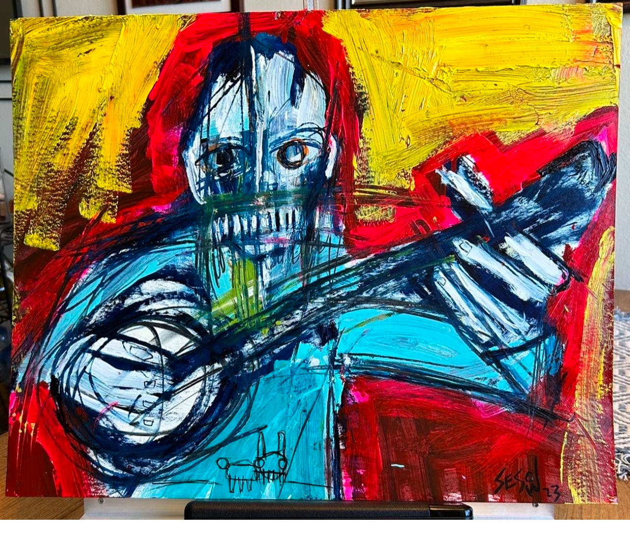 banjo by Matt Sesow, 2023