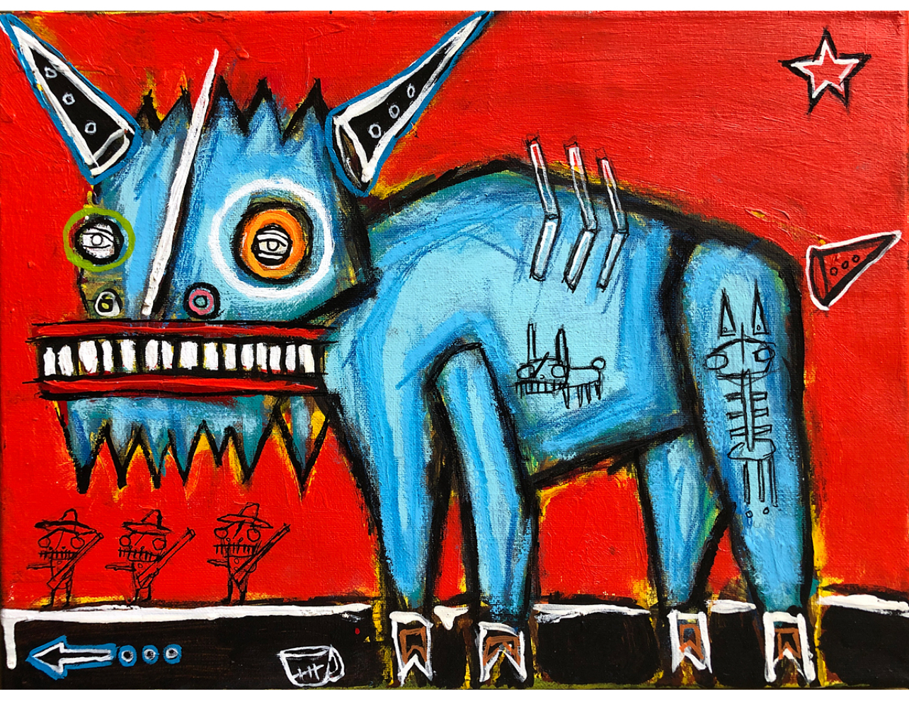 buffalo, with buffalo soldiers by Matt Sesow, 2024