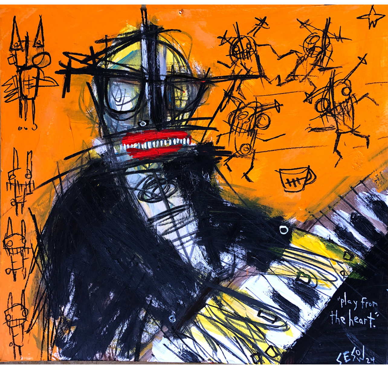 play from the heart by Matt Sesow, 2024