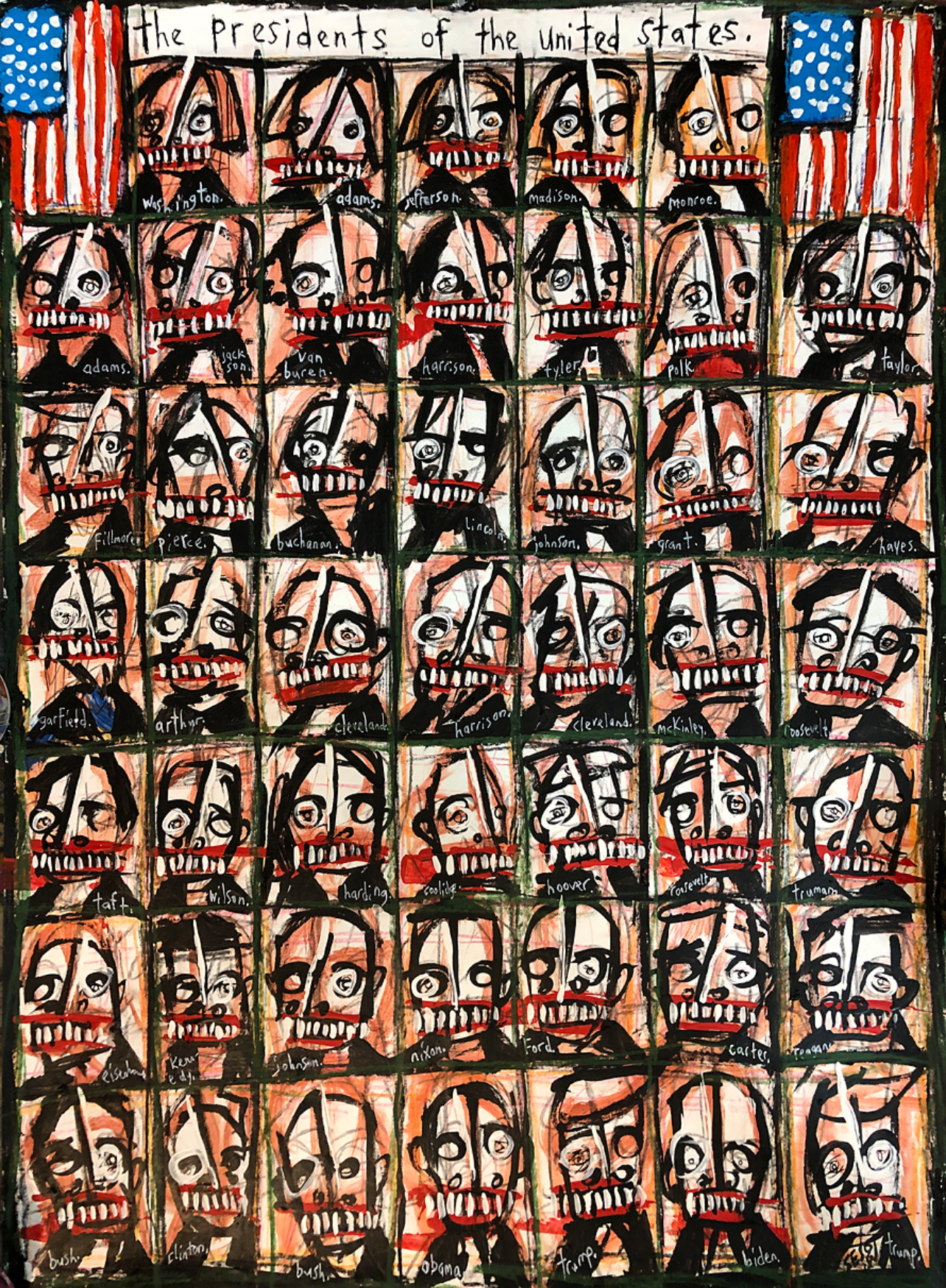 Presidents of the United States by Matt Sesow, 2024