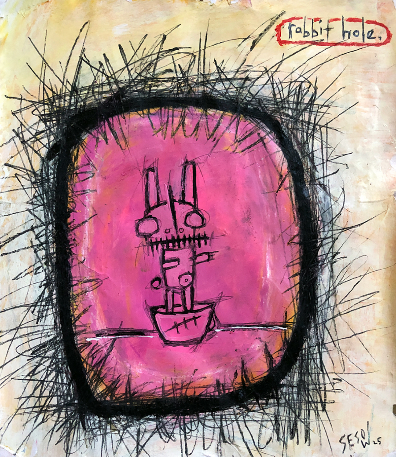 rabbit hole by Matt Sesow, 2025